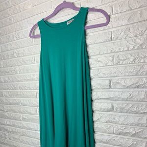Flowy Aqua marine Beach Coverup Or Dress